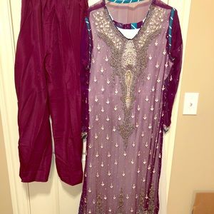 Pakistani 3 pc dress